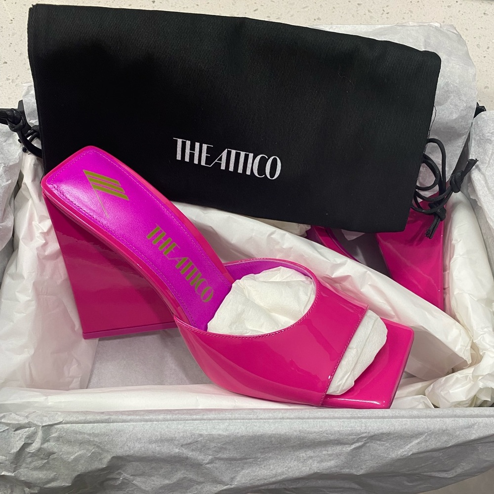 ❌❌ SOLD ❌❌The Attico Devon Pink Mule